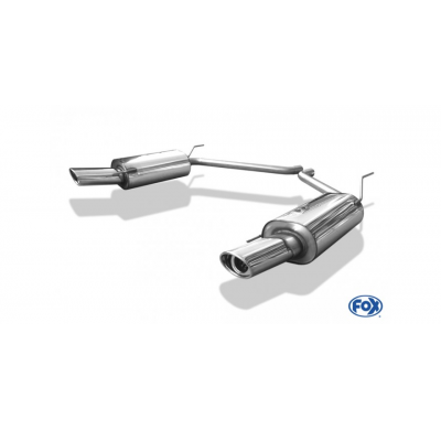 Escape FOX VW bus T4 escape final duplex 1 entrada - 115x85 33 duplex