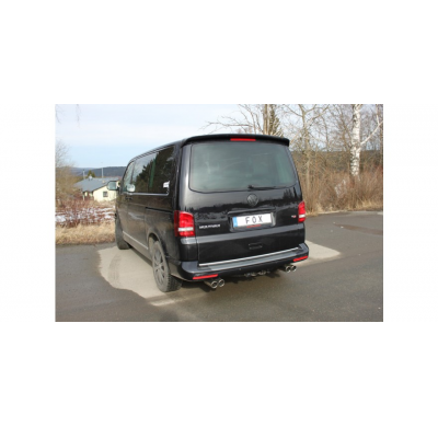 VW Bus T5 / T6 4motion salida Escape trasero FOX derecha / izquierda - 2x80 tipo 13 derecha / izquierda