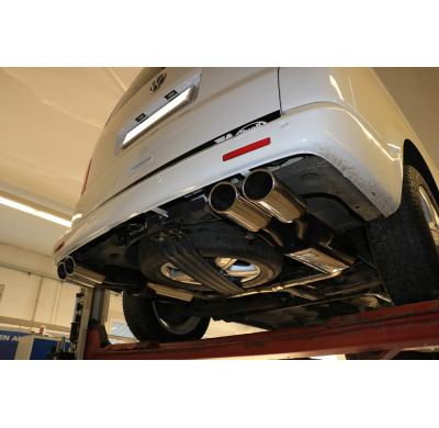 Escape FOX VW bus T5 Escape final Duplex - 2x115x85 32 dch/izq