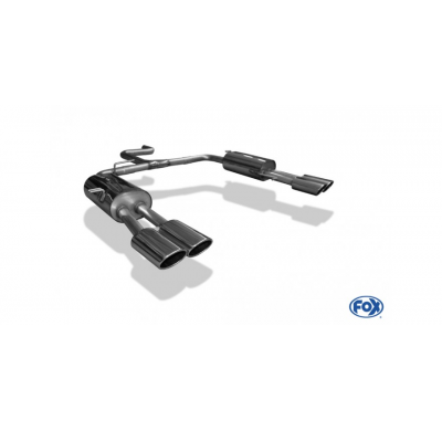 Escape FOX VW bus T5 Escape final Duplex - 2x115x85 32 dch/izq