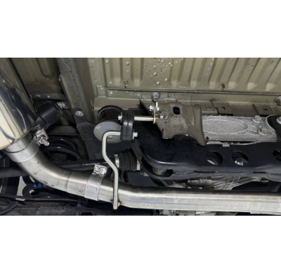 Salida del silenciador final derecha/izquierda para VW Bus T6.1 4motion - 2x80 ty Fox exhaust