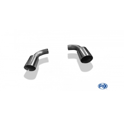 Escape FOX VW Touareg 7P pair of tail pipes to Anstecken - 1x114 25 duplex