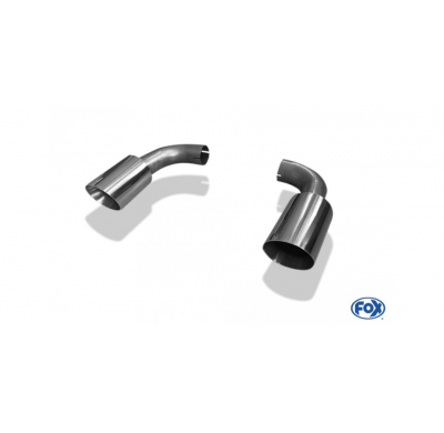 Escape FOX VW Touareg 7P pair of tail pipes to Anstecken - 1x114 25 duplex