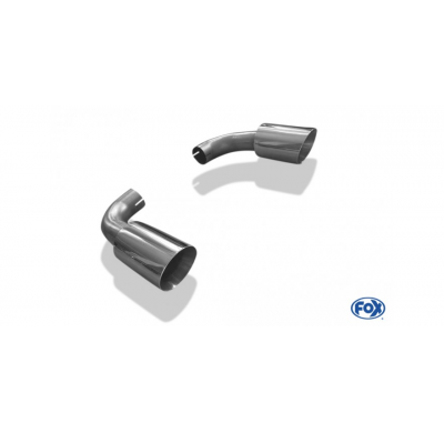 Escape FOX VW Touareg 7P pair of tail pipes to Anstecken - 1x114 25 duplex