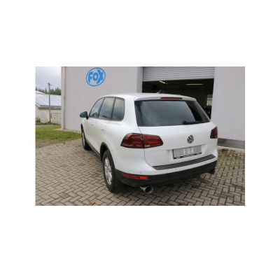 Escape FOX VW Touareg 7P pair of tail pipes to Anstecken - 1x114 25 duplex