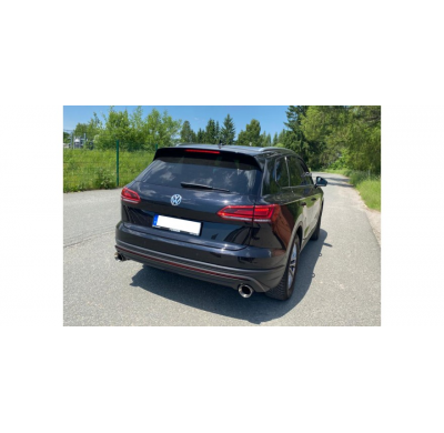 VW Touareg Typ CR7 Escape deportivo salida derecha/izquierda - 1x114 tipo 25 derecha/izquierda - diámetro de tubo: 70mm