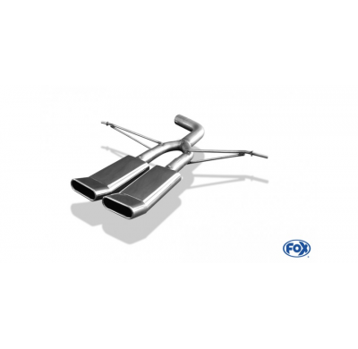 Escape FOX VW Touran - 1T3 Tail pipe - 2x130x50 56