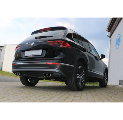 Escape FOX VW Tiguan II petrol - 4motion Escape final Duplex - 2x90 12 dch/izq