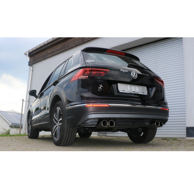 Escape FOX VW Tiguan II petrol - 4motion Escape final Duplex - 2x90 12 dch/izq