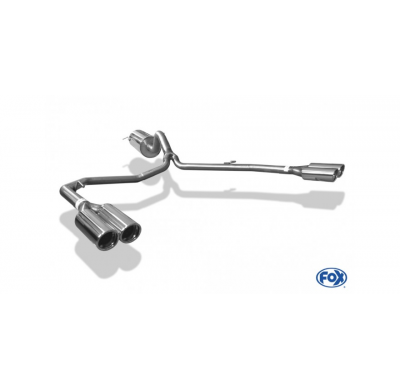 Escape FOX VW Amarok 4x4 escape final salida duplex - 2x80 17 duplex