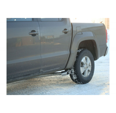 Escape FOX VW Amarok 4x4 escape final exit laterally right and left on the vehicle - 2x115x85 38 duplex