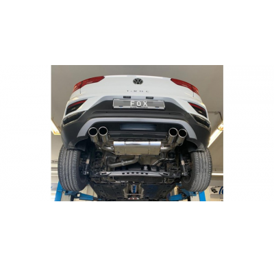 Escape trasero FOX derecho / izquierdo - 2x90 tipo 16 derecho / izquierdo