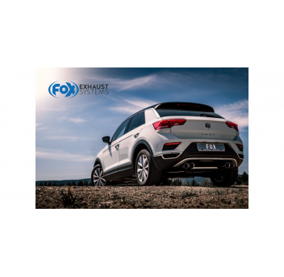 VW T-Rock - Escape trasero FOX de tracción delantera derecha / izquierda - 2x90 tipo 25 derecha / izquierda