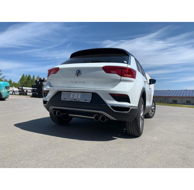 VW T-Rock - Escape trasero FOX de tracción delantera derecha / izquierda - 2x90 tipo 25 derecha / izquierda