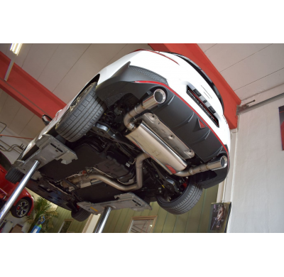 Catback-System De 90 Mm Con Salida De Escape Izquierdo Y Derecho Friedrich Hyundai I30 Pde Fastback  Desde Año: 09/2018 N Perfor