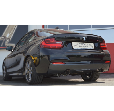 Catback-System De 90 Mm Con Salida De Escape Izquierdo Y Derecho Friedrich Bmw 2er F22/F23  Año: 11/2013-06/2016 Coupe & Cabrio