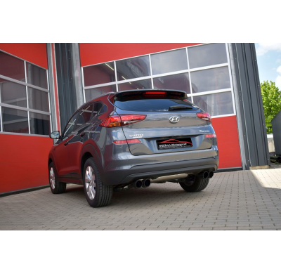 Escape Trasero De 70 Mm Con Salida De Escape Izquierdo Y Derecho Friedrich Hyundai Tucson (Tle)  Desde Año: 07/2018 Awd  1.6l T-