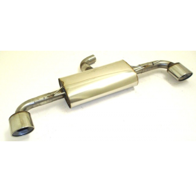 Escape Trasero De 70 Mm Con Salida De Escape Izquierdo Y Derecho Friedrich Audi Tt 8j Quattro  Año: 2006-2010 Coupe & Roadster