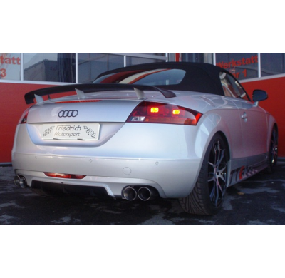 Escape Trasero De 70 Mm Con Salida De Escape Izquierdo Y Derecho Friedrich Audi Tt 8j Quattro  Año: 2006-2010 Coupe & Roadster