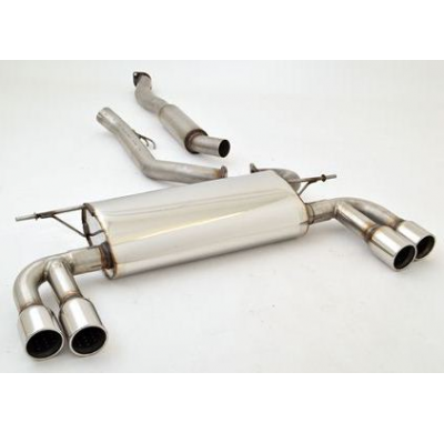 Catback-System De 70 Mm Con Salida De Escape Izquierdo Y Derecho Friedrich Hyundai Genesis Coupe  Desde Año: 2010  2.0l Turbo 15