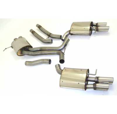 Sistema De Catback De 70 Mm W. Tubo De Escape Izquierdo Y Derecho Friedrich Audi S5 B8 Coupe Quattro  Desde Año: 2007  4.2l V8 2