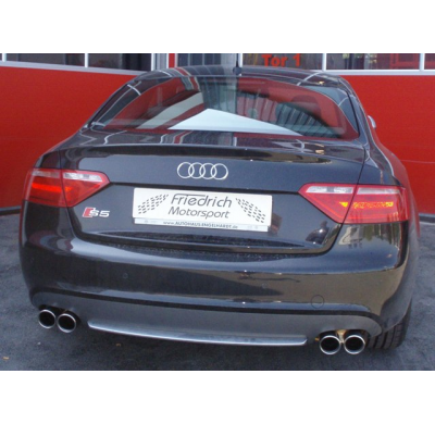 Sistema De Catback De 70 Mm W. Tubo De Escape Izquierdo Y Derecho Friedrich Audi S5 B8 Coupe Quattro  Desde Año: 2007  4.2l V8 2
