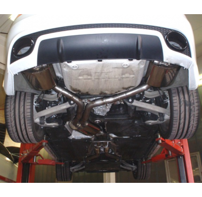 Sistema De Catback De 70 Mm W. Tubo De Escape Izquierdo Y Derecho Con Control De Solapa Friedrich Audi Rs5 B8 Coupe Quattro  Des