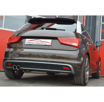 Sistema De Catback De 70 Mm Friedrich Audi A1 & Sportback  Desde Año: 10/2010  1.4l Tfsi 90/103/136kw / 2.0l Tdi 105kw