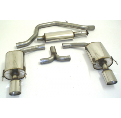 Catback-System De 70 Mm Con Salida De Escape Izquierdo Y Derecho Friedrich Opel Insignia Sedan & Hatchback  Desde Año: 07/2008 2