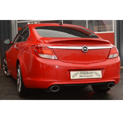 Catback-System De 70 Mm Con Salida De Escape Izquierdo Y Derecho Friedrich Opel Insignia Sedan & Hatchback  Desde Año: 07/2008 2
