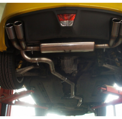 Catback-System De 70 Mm Con Salida De Escape Izquierdo Y Derecho Friedrich Opel Gt  Desde Año: 2007  2.0l Turbo 194kw