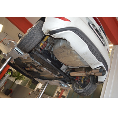 Sistema De Catback De 70 Mm Friedrich Ford Fiesta St Ja8 Facelift  Desde Año: 01/2013  1.6l Ecoboost 134/147kw