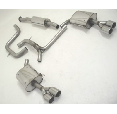 Catback-System De 70 Mm Con Salida De Escape Izquierdo Y Derecho Friedrich Ford Mondeo (Ba7)  Año: 05/2010-08/2014 Hatchback  2.