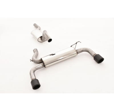 Catback-System De 70 Mm Con Salida De Escape Izquierdo Y Derecho Friedrich Ford Kuga Ii  Año: 11/2017-06/2018 Awd  2.0l Ecoboost