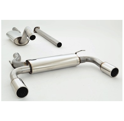 Catback-System De 70 Mm Con Salida De Escape Izquierdo Y Derecho Friedrich Ford Kuga Ii  Año: 2013-06/2018 2wd & Awd  1.5l Ecobo