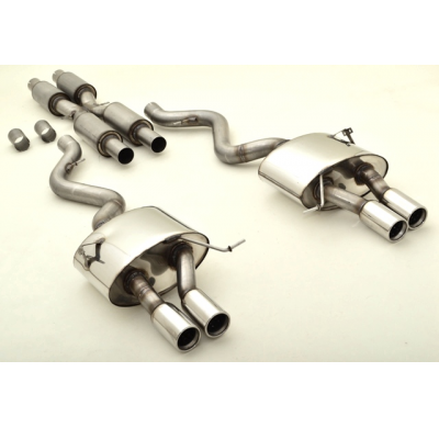 Catback-System De 70 Mm Con Salida De Escape Izquierdo Y Derecho Friedrich Bmw 3er E90/E92/E93 M3  Desde Año: 2007 Sedan/Coupe/C