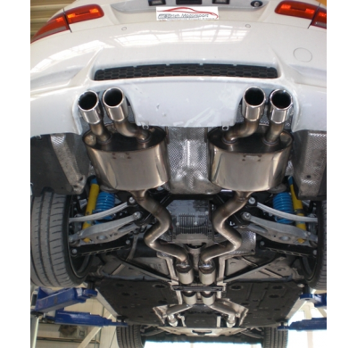 Catback-System De 70 Mm Con Salida De Escape Izquierdo Y Derecho Friedrich Bmw 3er E90/E92/E93 M3  Desde Año: 2007 Sedan/Coupe/C