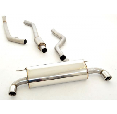 Catback-System De 70 Mm Con Salida De Escape Izquierdo Y Derecho Friedrich Bmw 1er F20/F21  Año: 01/2015-08/2016 3-/5-Puertas  1