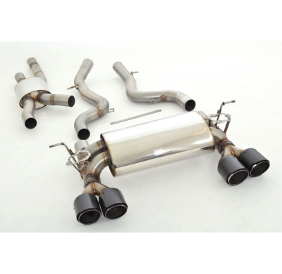 Catback-System De 70 Mm Con Salida De Escape Izquierdo Y Derecho Friedrich Bmw 4er F82 / F83  Año: 04/2014-07/2018 Coupe & Cabri