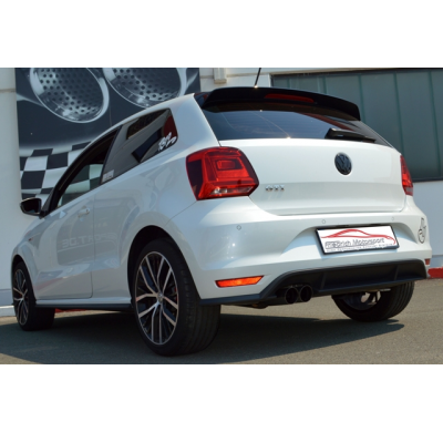 Sistema De Catback De 70 Mm Friedrich Vw Polo 6r Facelift / 6c Gti  Desde Año: 11/2014 Hatchback  1.8l Tsi 141kw