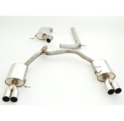 Catback-System De 70 Mm Con Salida De Escape Izquierdo Y Derecho Friedrich Skoda Octavia 1z  Desde Año: 2004 Sedan & Combi  1.2