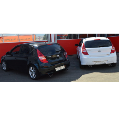 Sistema De Tubo De Escape Para El Lado Izquierdo Y Derecho Friedrich Hyundai I30 Fd/Fdh  Año: 2007-12/2011  1.4l 77/80kw / 1.6l