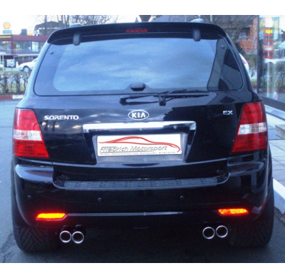 Sistema De Tubo De Escape Para El Lado Izquierdo Y Derecho Friedrich Kia Sorento Ii  Desde Año: 2006  3.3l V6 182kw
