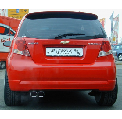 Escape Trasero Friedrich Chevrolet Kalos  Desde Año: 2005  1.2l 53kw / 1.4l 16v 61/69kw