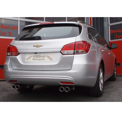 Escape Trasero Con Salida De Escape Izquierdo Y Derecho Friedrich Chevrolet Cruze Station Wagon  Desde Año: 2012  1.4l Turbo 103