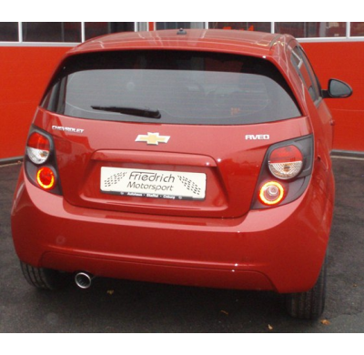 Escape Trasero Friedrich Chevrolet Aveo T300 3/5-Puertas  Desde Año: 10/2011  1.2l 51/63kw / 1.3l Td 55/70kw / 1.4l 74 Kw / 1.6l