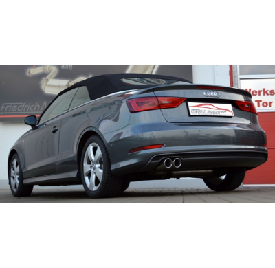Escape Trasero Friedrich Audi A3 8v Sedan 2wd  Desde Año: 2013  1.8l Tfsi 132kw