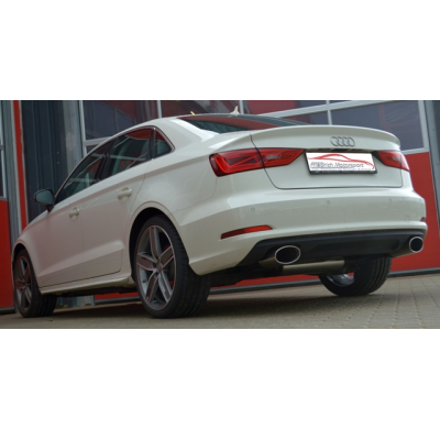 Escape Trasero Con Salida De Escape Izquierdo Y Derecho Friedrich Audi A3 8v Sedan 2wd  Desde Año: 2013  1.4l Tfsi 92/103/110kw