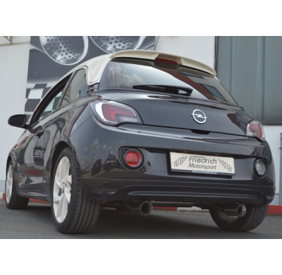 Escape Trasero Con Salida De Escape Izquierdo Y Derecho Friedrich Opel Adam  Año: 12/2012-06/2018  1.0l Turbo 66/85kw / 1.4l 64/