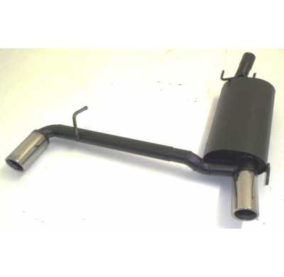 Escape Trasero Con Salida De Escape Izquierdo Y Derecho Friedrich Ford Fiesta Jas/Jbs  Año: 95-2001  1.25l 16v 55kw / 1.3l 37/44